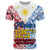 125th Independence Anniversary Philippines T Shirt Polynesian Pilipinas Flag Style - White - Wonder Print Shop