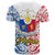 125th Independence Anniversary Philippines T Shirt Polynesian Pilipinas Flag Style - White - Wonder Print Shop