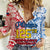 125th Independence Anniversary Philippines Women Casual Shirt Polynesian Pilipinas Flag Style - White - Wonder Print Shop