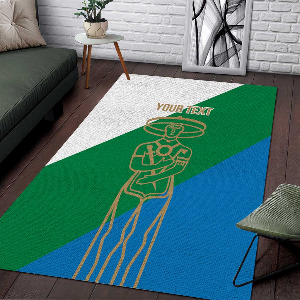 Personalized Italy Abruzzo Area Rug Inspiration Flags Style