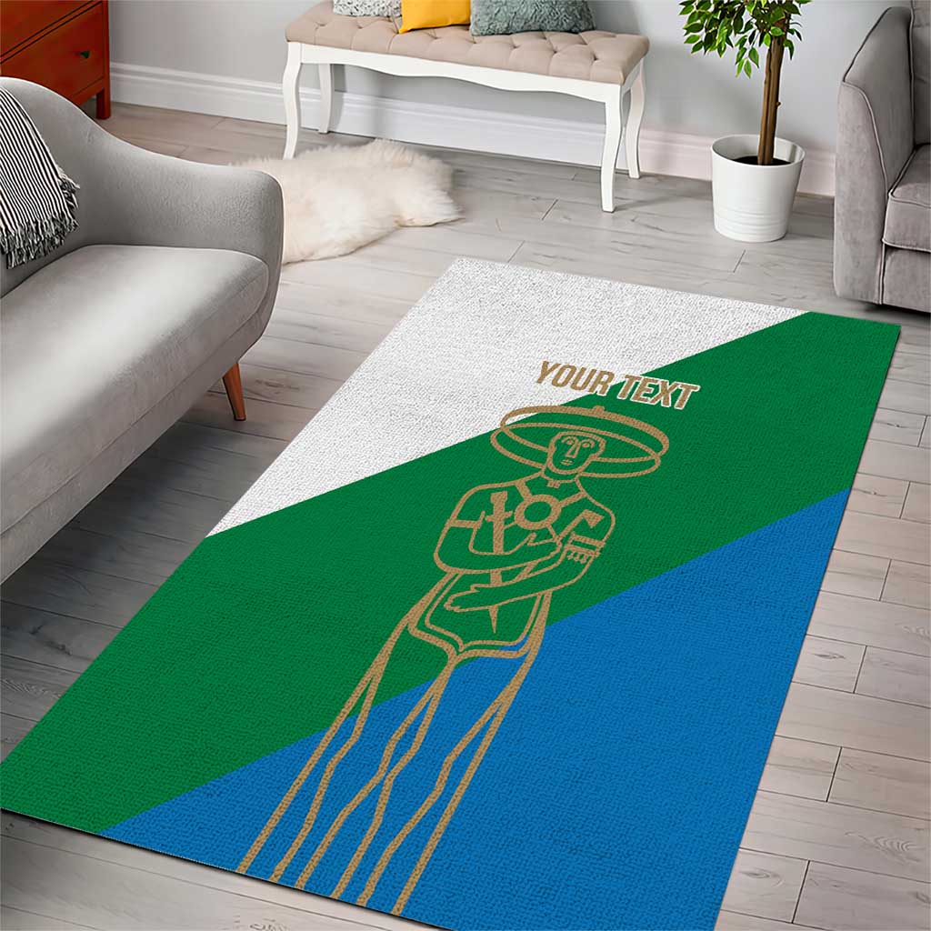 Personalized Italy Abruzzo Area Rug Inspiration Flags Style
