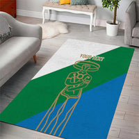 Personalized Italy Abruzzo Area Rug Inspiration Flags Style