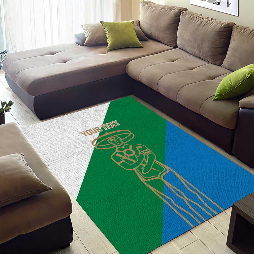 Personalized Italy Abruzzo Area Rug Inspiration Flags Style