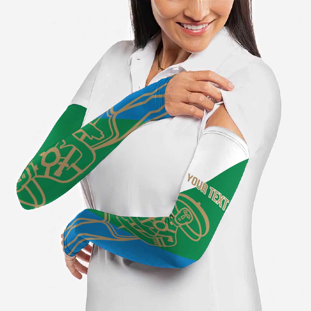Personalized Italy Abruzzo Arm Sleeves Inspiration Flags Style - Wonder Print Shop