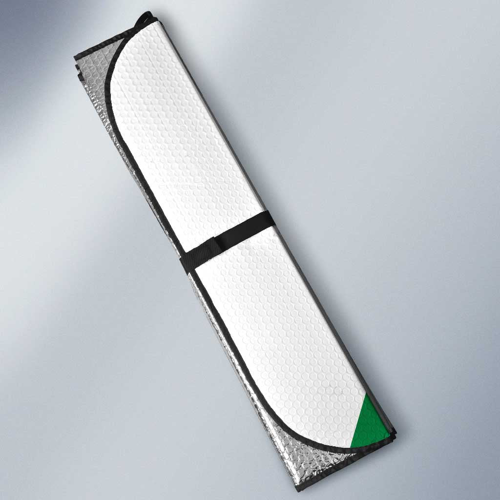 Personalized Italy Abruzzo Auto Sun Shade Inspiration Flags Style - Wonder Print Shop