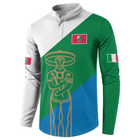 Personalized Italy Abruzzo Button Sweatshirt Inspiration Flags Style