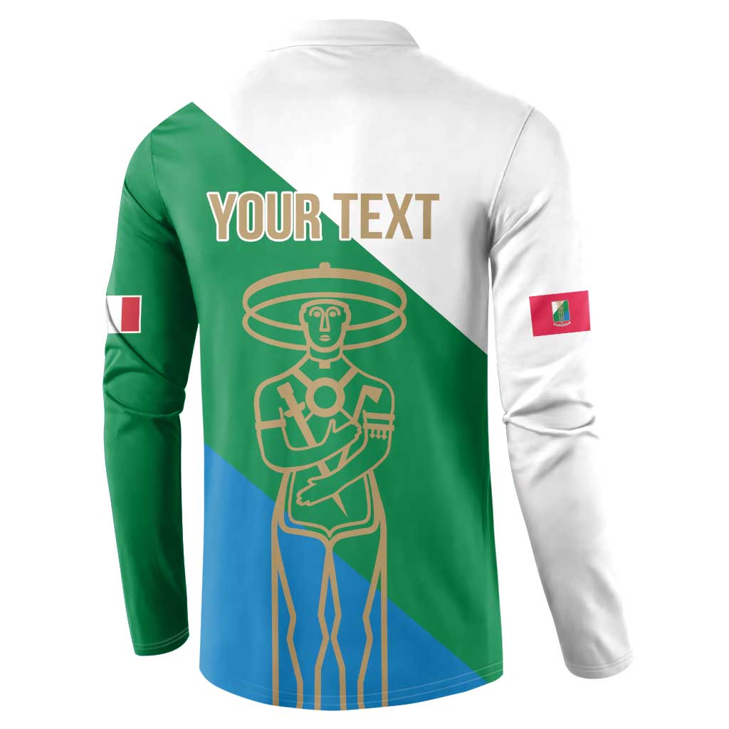 Personalized Italy Abruzzo Button Sweatshirt Inspiration Flags Style