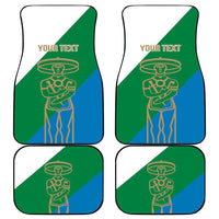 Personalized Italy Abruzzo Car Mats Inspiration Flags Style