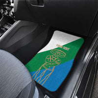 Personalized Italy Abruzzo Car Mats Inspiration Flags Style