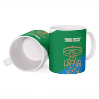 Personalized Italy Abruzzo Ceramic Mug Inspiration Flags Style - Wonder Print Shop