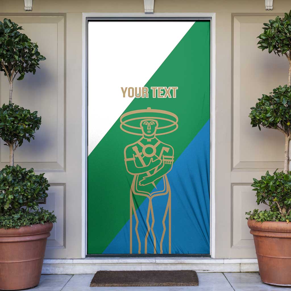 Personalized Italy Abruzzo Door Cover Inspiration Flags Style - Wonder Print Shop