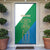 Personalized Italy Abruzzo Door Cover Inspiration Flags Style - Wonder Print Shop