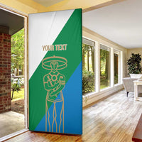 Personalized Italy Abruzzo Door Cover Inspiration Flags Style - Wonder Print Shop