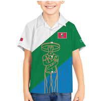 Personalized Italy Abruzzo Family Matching Mermaid Dress and Hawaiian Shirt Inspiration Flags Style