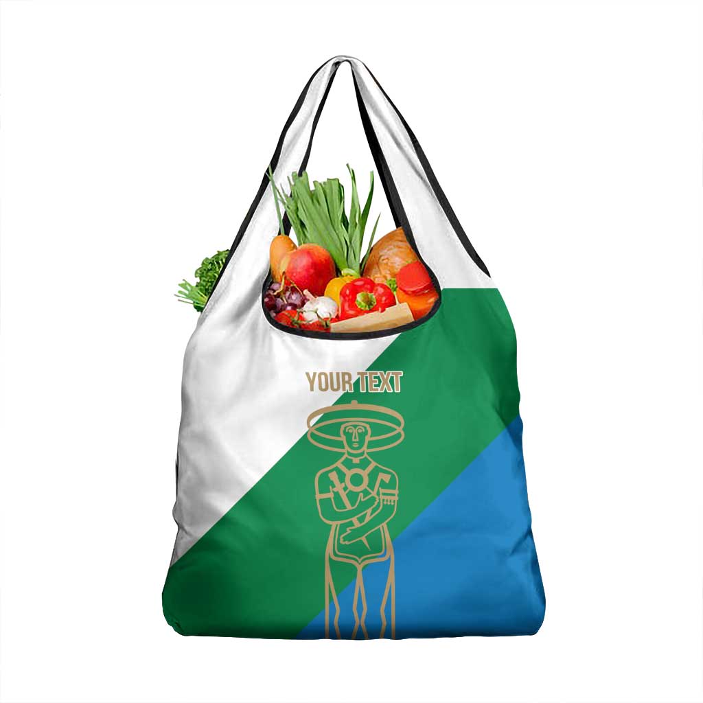 Personalized Italy Abruzzo Grocery Bag Inspiration Flags Style