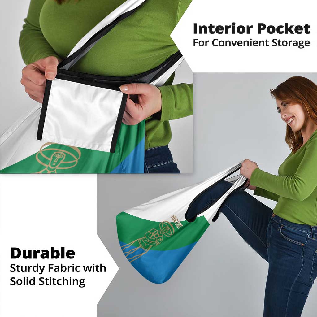 Personalized Italy Abruzzo Grocery Bag Inspiration Flags Style