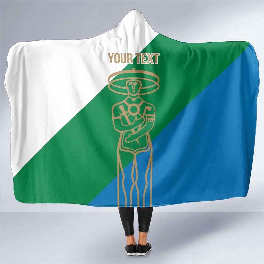 Personalized Italy Abruzzo Hooded Blanket Inspiration Flags Style