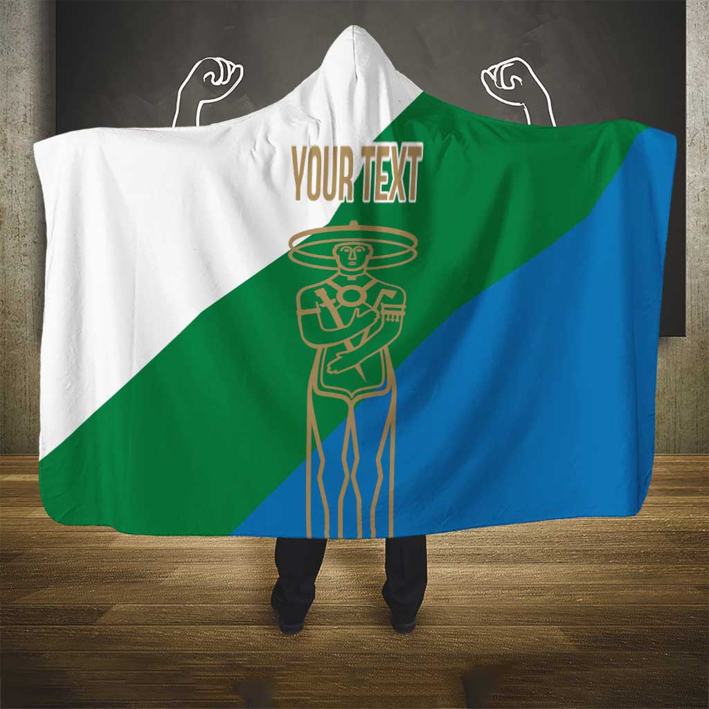 Personalized Italy Abruzzo Hooded Blanket Inspiration Flags Style