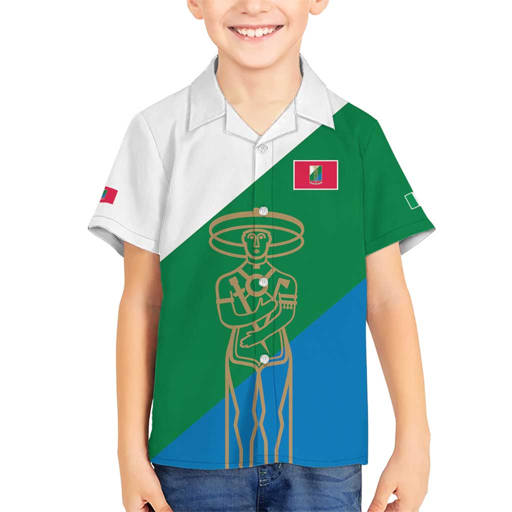 Personalized Italy Abruzzo Kid Hawaiian Shirt Inspiration Flags Style