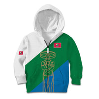 Personalized Italy Abruzzo Kid Hoodie Inspiration Flags Style