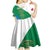 Personalized Italy Abruzzo Kid Short Sleeve Dress Inspiration Flags Style