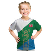 Personalized Italy Abruzzo Kid T Shirt Inspiration Flags Style