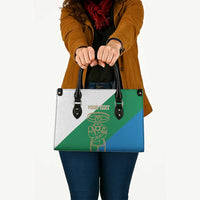 Personalized Italy Abruzzo Leather Bag Inspiration Flags Style - Wonder Print Shop