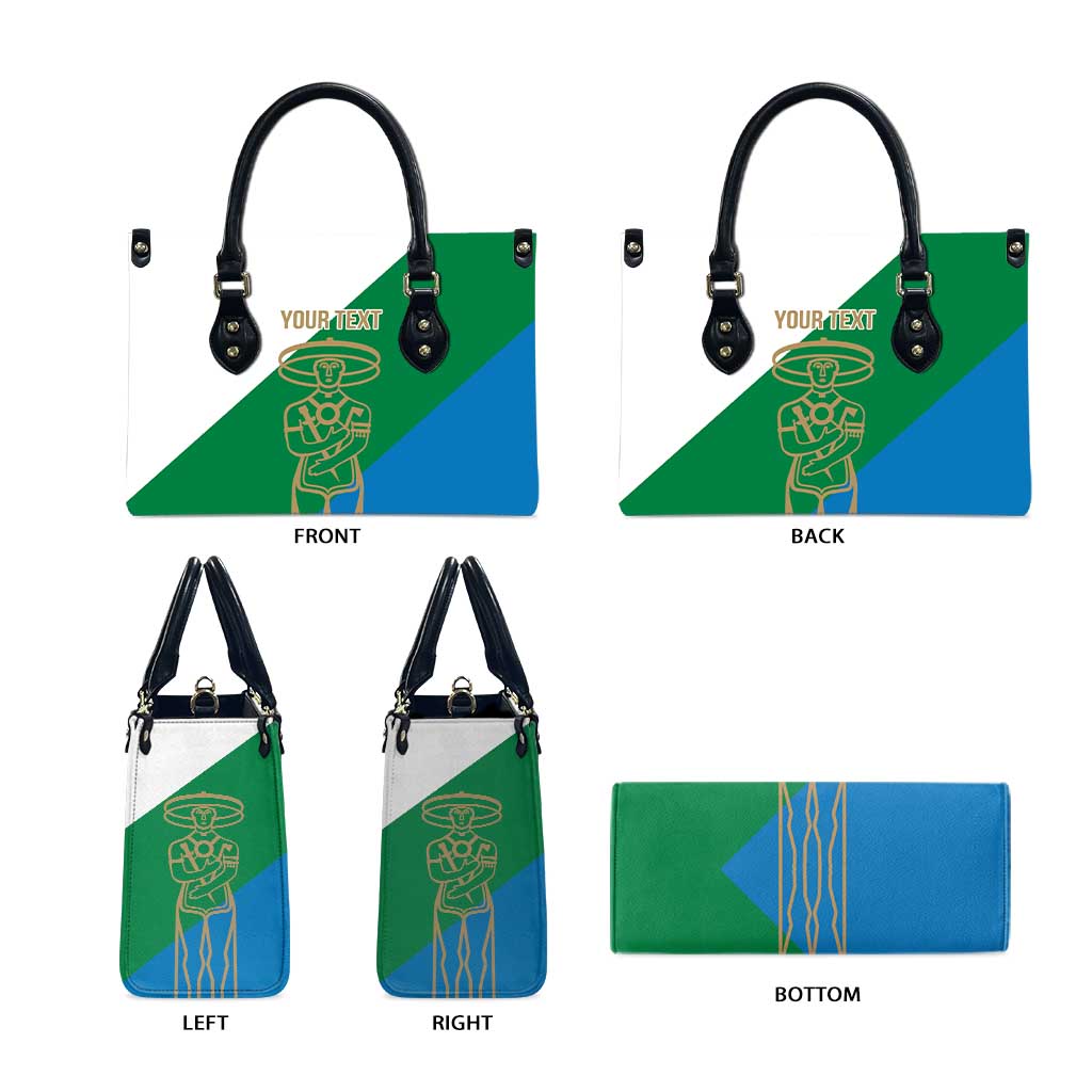 Personalized Italy Abruzzo Leather Bag Inspiration Flags Style - Wonder Print Shop