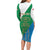 Personalized Italy Abruzzo Long Sleeve Bodycon Dress Inspiration Flags Style