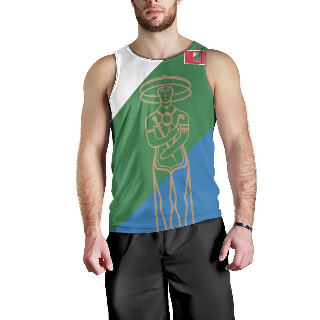 Personalized Italy Abruzzo Men Tank Top Inspiration Flags Style