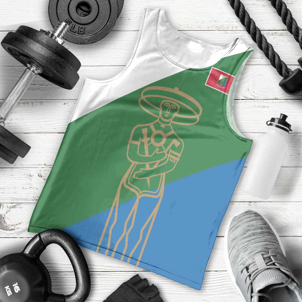 Personalized Italy Abruzzo Men Tank Top Inspiration Flags Style