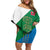 Personalized Italy Abruzzo Off Shoulder Short Dress Inspiration Flags Style