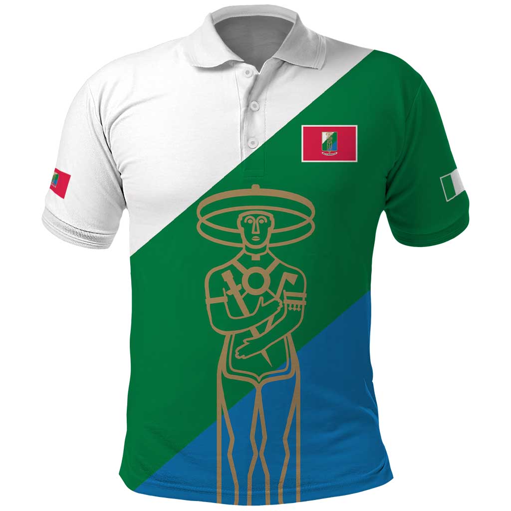 Personalized Italy Abruzzo Polo Shirt Inspiration Flags Style