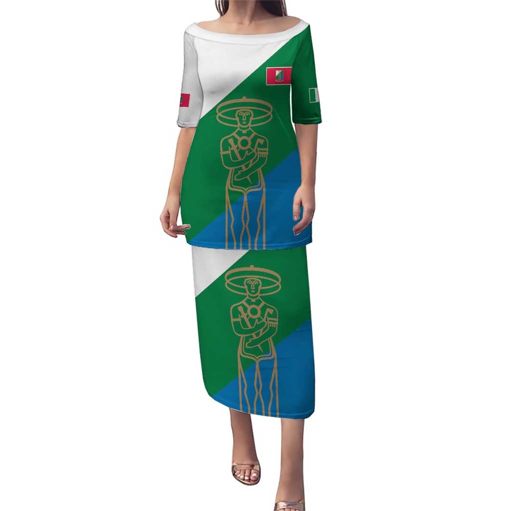 Personalized Italy Abruzzo Puletasi Inspiration Flags Style