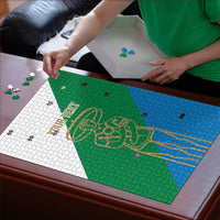 Personalized Italy Abruzzo Puzzle Inspiration Flags Style - Wonder Print Shop