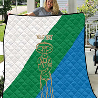 Personalized Italy Abruzzo Quilt Inspiration Flags Style
