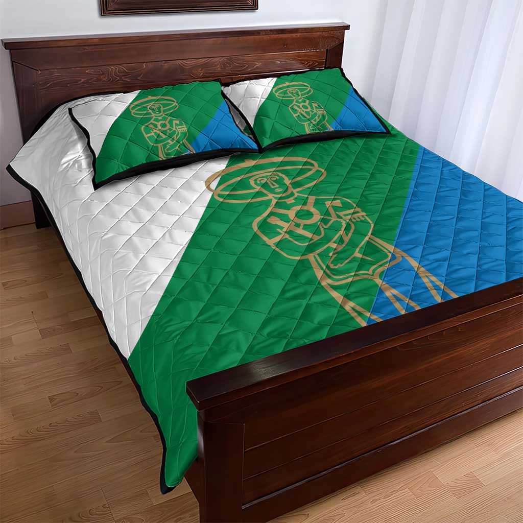 Personalized Italy Abruzzo Quilt Bed Set Inspiration Flags Style
