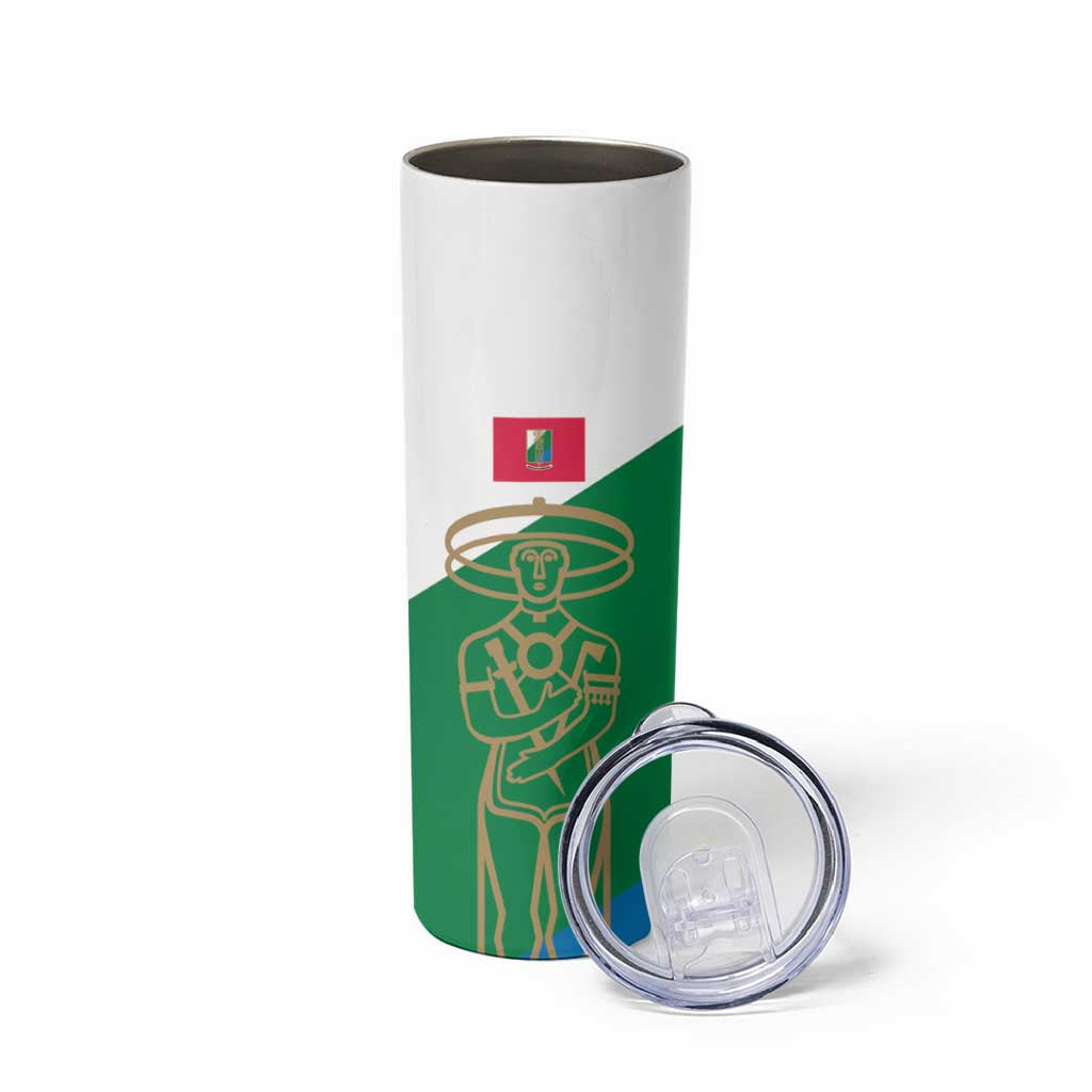 Personalized Italy Abruzzo Skinny Tumbler Inspiration Flags Style