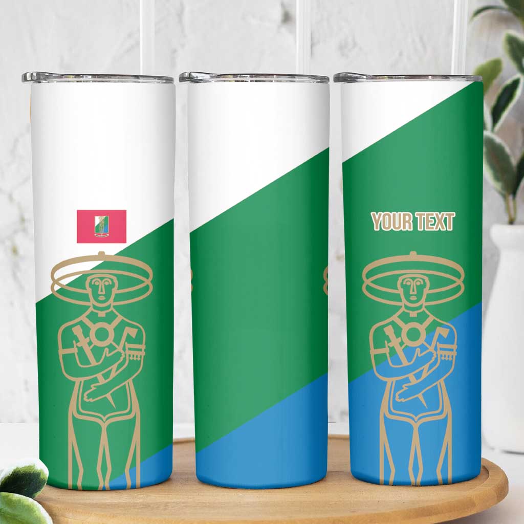 Personalized Italy Abruzzo Skinny Tumbler Inspiration Flags Style