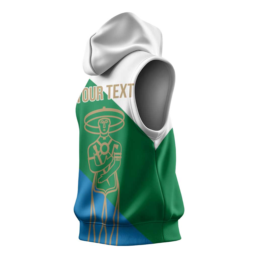 Personalized Italy Abruzzo Sleeveless Hoodie Inspiration Flags Style - Wonder Print Shop
