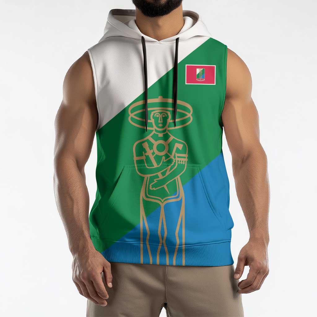 Personalized Italy Abruzzo Sleeveless Hoodie Inspiration Flags Style - Wonder Print Shop