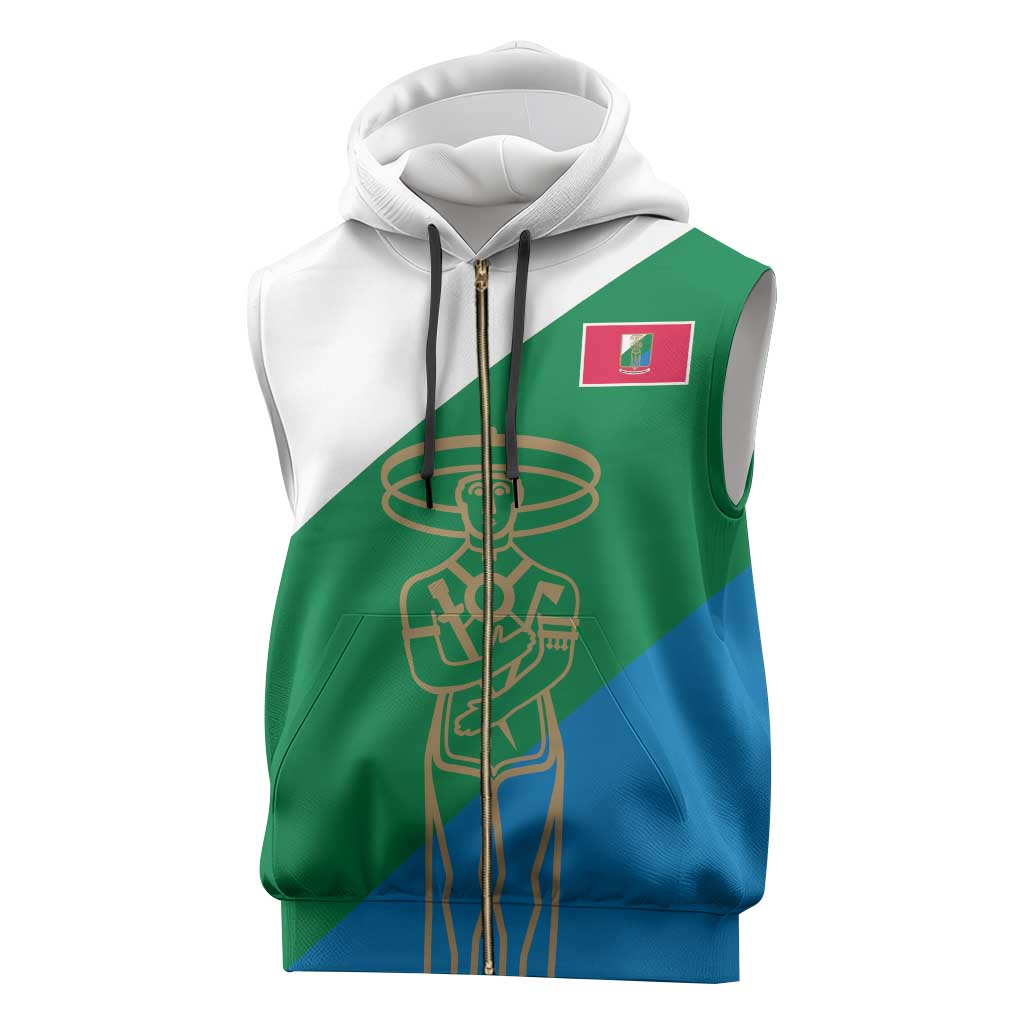 Personalized Italy Abruzzo Sleeveless Zip Hoodie Inspiration Flags Style - Wonder Print Shop