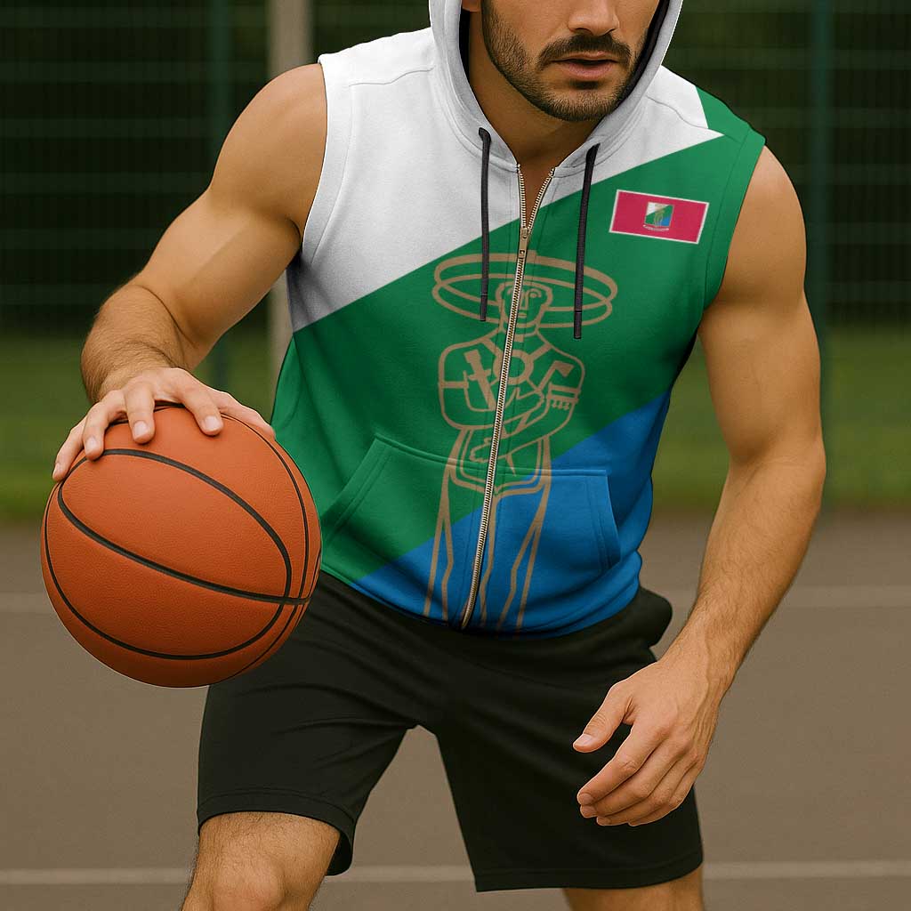 Personalized Italy Abruzzo Sleeveless Zip Hoodie Inspiration Flags Style - Wonder Print Shop