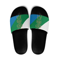 Personalized Italy Abruzzo Slide Sandals Inspiration Flags Style - Wonder Print Shop