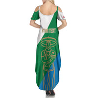 Personalized Italy Abruzzo Summer Maxi Dress Inspiration Flags Style