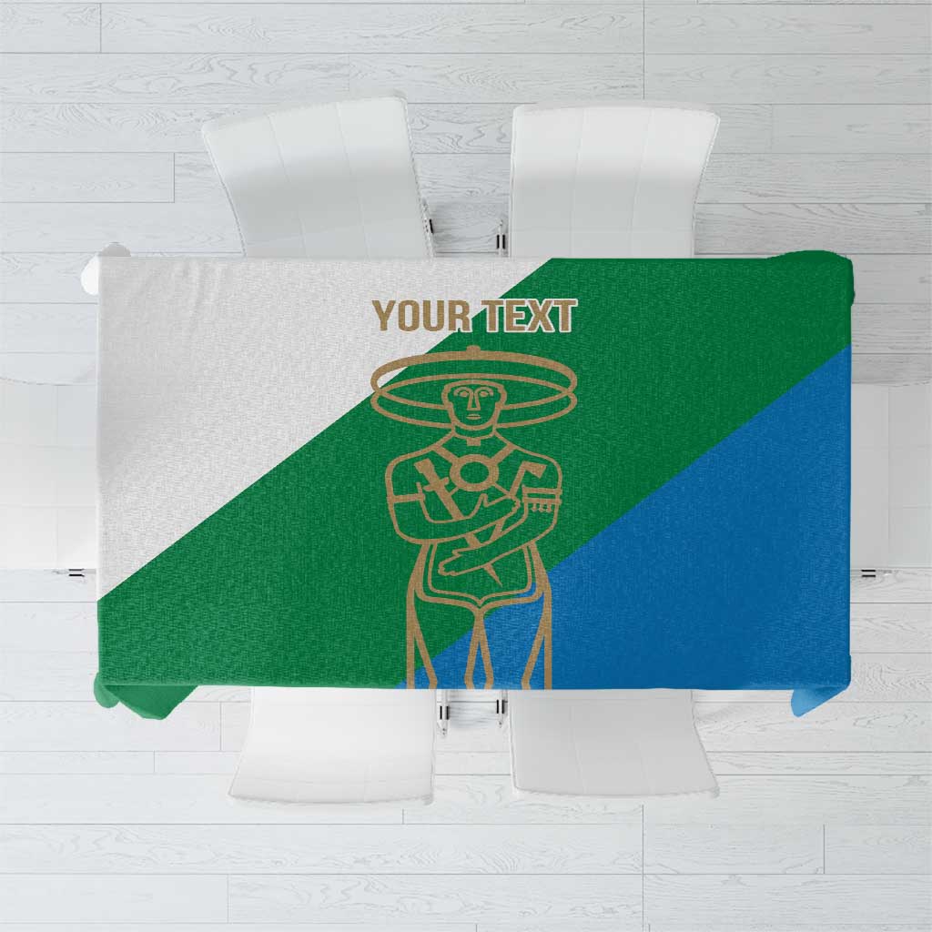 Personalized Italy Abruzzo Tablecloth Inspiration Flags Style
