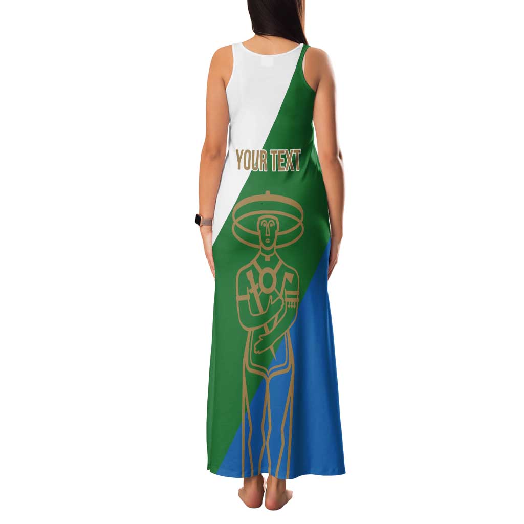 Personalized Italy Abruzzo Tank Maxi Dress Inspiration Flags Style