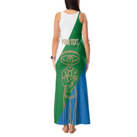 Personalized Italy Abruzzo Tank Maxi Dress Inspiration Flags Style