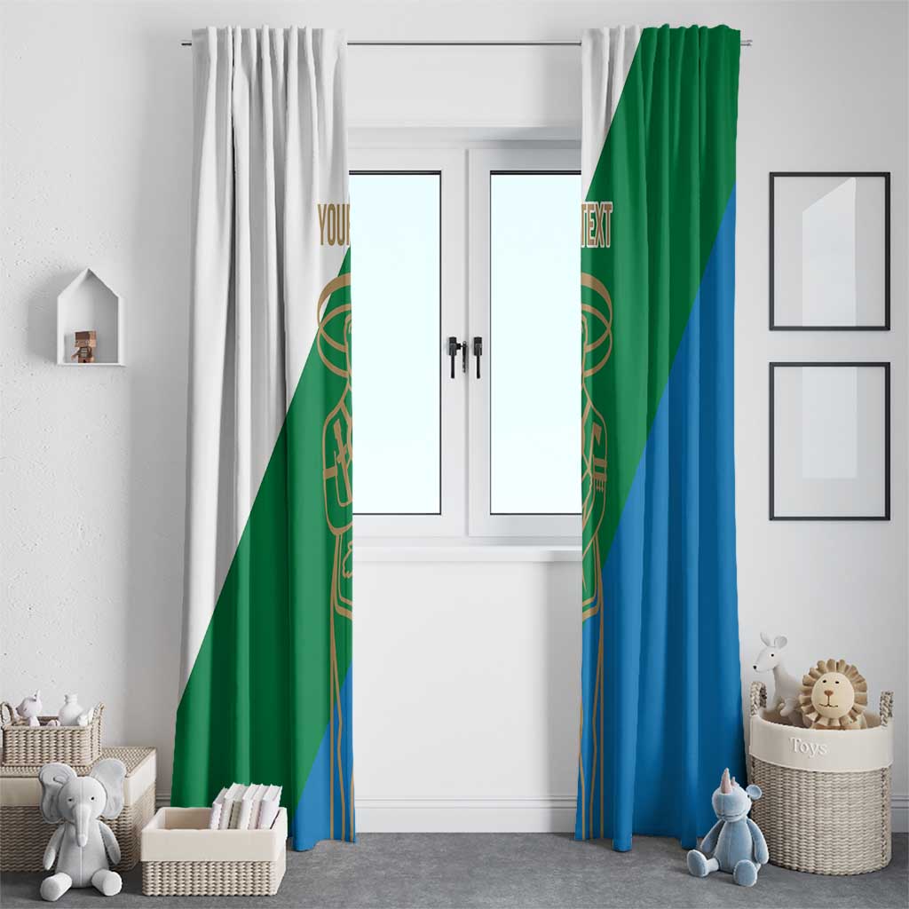 Personalized Italy Abruzzo Window Curtain Inspiration Flags Style