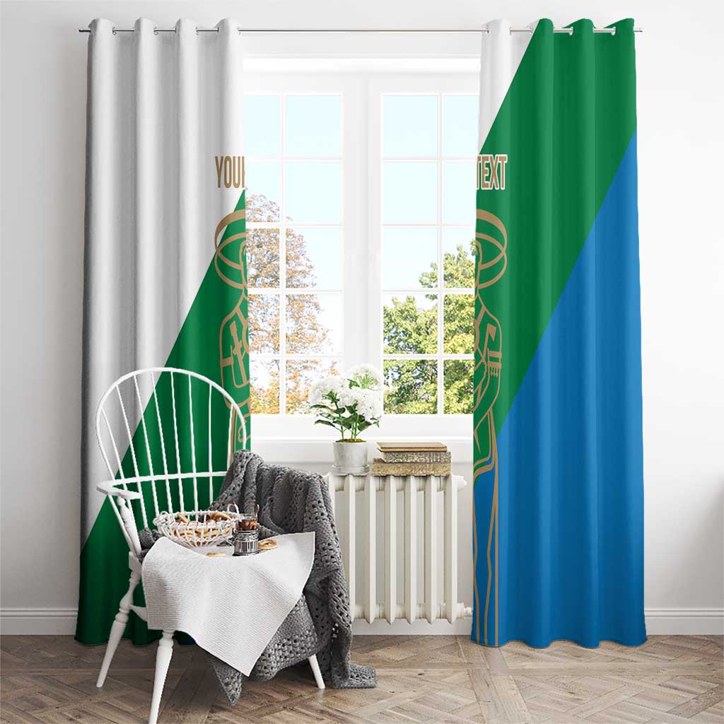 Personalized Italy Abruzzo Window Curtain Inspiration Flags Style
